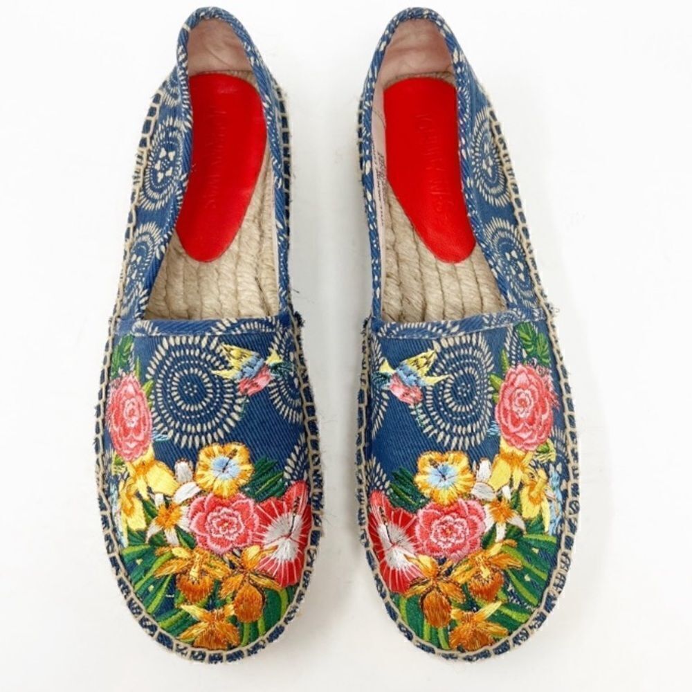 🌸HP🌸Johnny Was Anenome Platform Espadrille!